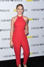 SADIE CALVANO at Teen Vogue’s 13th Annual Young Hollywood Issue Launch Party in Los Angeles 10/02/2015