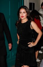 SALMA HAYEK at Alexander McQueen Show at Paris Fashion Week 10/04/2015