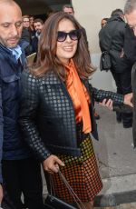 SALMA HAYEK at Raging Bull Screening at 7th Festival Lumiere in Lyon 10/16/2015