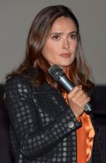 SALMA HAYEK at Raging Bull Screening at 7th Festival Lumiere in Lyon 10/16/2015