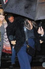 SANDRA BULLOCK Arrives at Waverly Inn Restaurant in West Village 10/28/2015