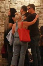 SANDRA BULLOCK at Celebrity Hotspot Casa Vega Restaurant in Sherman Oaks 10/10/2015