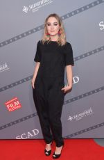 SAOIRSE RONAN at An Evening with Saoirse Ronan and Brooklyn Screening at 2015 Savannah Film Festival 10/25/2015