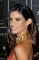 SARA SAMPAIO at Balmain X H&M Collection Launch in New York 10/20/2015