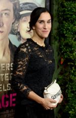 SARAH GAVRON at Suffragette Premiere in Beverly Hills 10/20/2015