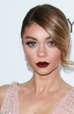 SARAH HYLAND at amfAR