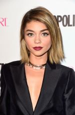 SARAH HYLAND at Cosmopolitan’s 50th Birthday Celebration in West Hollywood 10/12/2015