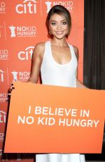 SARAH HYLAND at No Kid Hungry Benefit Dinner in Los Angeles 10/14/2015