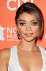 SARAH HYLAND at No Kid Hungry Benefit Dinner in Los Angeles 10/14/2015