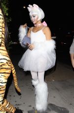 SARAH HYLAND Leaves Le Jardin Night Club in Hollywood 10/29/2015