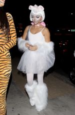 SARAH HYLAND Leaves Le Jardin Night Club in Hollywood 10/29/2015