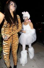 SARAH HYLAND Leaves Le Jardin Night Club in Hollywood 10/29/2015