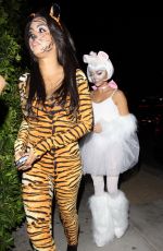 SARAH HYLAND Leaves Le Jardin Night Club in Hollywood 10/29/2015