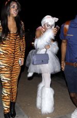 SARAH HYLAND Leaves Le Jardin Night Club in Hollywood 10/29/2015
