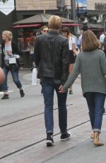SARAH HYLAND Out Shopping at the Grove in Hollywood 10/16/2015