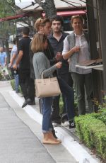 SARAH HYLAND Out Shopping at the Grove in Hollywood 10/16/2015