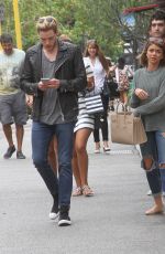 SARAH HYLAND Out Shopping at the Grove in Hollywood 10/16/2015