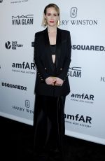 SARAH PAULSON at amfAR’s Inspiration Gala in Hollywood 10/29/2015