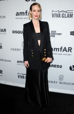 SARAH PAULSON at amfAR’s Inspiration Gala in Hollywood 10/29/2015