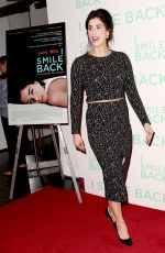 SARAH SILVERMAN at I Smile Back Screening in New York 10/13/2015