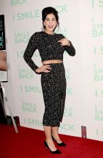 SARAH SILVERMAN at I Smile Back Screening in New York 10/13/2015