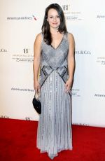 SASHA COHEN at American Ballet 75th Anniversary Fall Gala in New York 10/21/2015