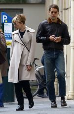 SCARLETT JOHANSSON Out and About in Paris 10/13/2015