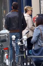 SCARLETT JOHANSSON Out and About in Paris 10/13/2015
