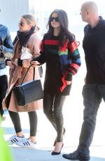SELENA GOMEZ Arrives at JFK airport in New York 10/15/2015