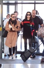 SELENA GOMEZ Arrives at JFK airport in New York 10/15/2015
