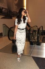 SELENA GOMEZ Arrives at Los Angeles International Airport 10/09/2015