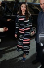 SELENA GOMEZ Arrives at SiriusXM Studios in New York 10/12/2015