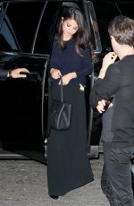 SELENA GOMEZ Arrives at The Greenwich Hotel in New York 10/12/2015