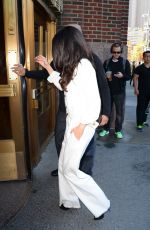 SELENA GOMEZ Arrives at Z100 Studios in New York 10/13/2015