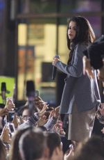 SELENA GOMEZ at The Today Show Rehearsal 10/12/2015