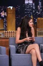 SELENA GOMEZ at The Tonight Show Starring Jimmy Fallon in New York 10/14/2015