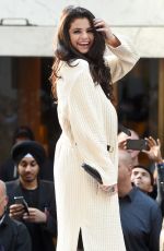 SELENA GOMEZ at Today Show in New York 10/12/2015