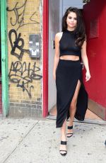 SELENA GOMEZ Leaves a Radio Station in New York 10/13/2015