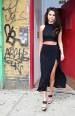SELENA GOMEZ Leaves a Radio Station in New York 10/13/2015