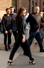SELENA GOMEZ Leaves iHeartradio Studios in New York 10/13/2015