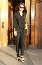 SELENA GOMEZ Leaves iHeartradio Studios in New York 10/13/2015