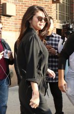 SELENA GOMEZ Leaves iHeartradio Studios in New York 10/13/2015