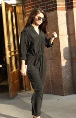 SELENA GOMEZ Leaves iHeartradio Studios in New York 10/13/2015
