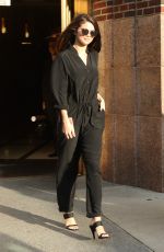 SELENA GOMEZ Leaves iHeartradio Studios in New York 10/13/2015