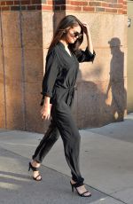 SELENA GOMEZ Leaves iHeartradio Studios in New York 10/13/2015
