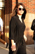 SELENA GOMEZ Leaves iHeartradio Studios in New York 10/13/2015