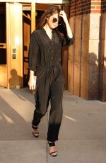 SELENA GOMEZ Leaves iHeartradio Studios in New York 10/13/2015