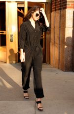 SELENA GOMEZ Leaves iHeartradio Studios in New York 10/13/2015
