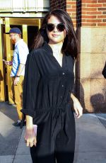 SELENA GOMEZ Leaves iHeartradio Studios in New York 10/13/2015