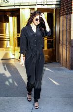 SELENA GOMEZ Leaves iHeartradio Studios in New York 10/13/2015